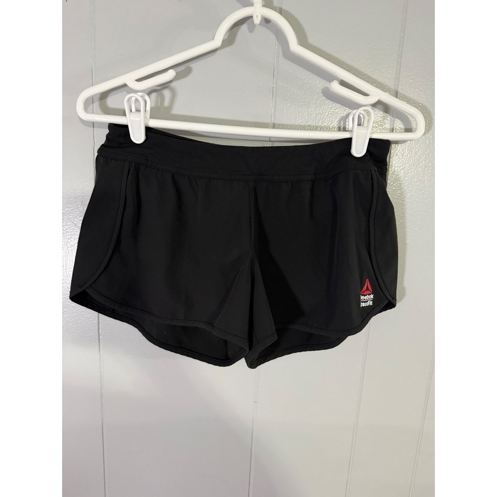 Reebok CrossFit Shorts Womens Small Black Performance Athletic Training 5503